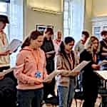 A Level Music Online - group singing and sight reading